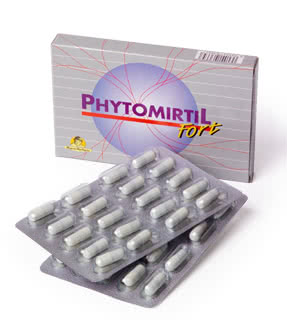 Phytomirtil-fort - suplementos nutricionais (40 cap)