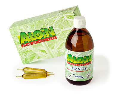 Aloin (zumo de aloe vera en ampollas) - Jugos de frutas y vegetales (200 ml)