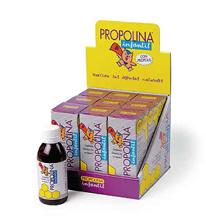 Propolina sciroppo per bambini  - preparazioni alimentari, sciroppi (150 ml)