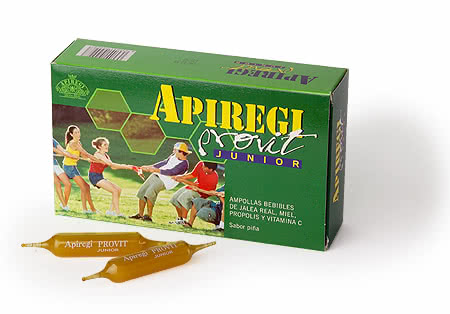 Apiregi provit jr. (royal jelly+propolis+vit c) - apiregi - royal jelly (24x10 mg)
