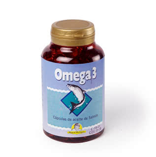 Omega-3  - (olio di salmone) - oli grassi (55 cap)