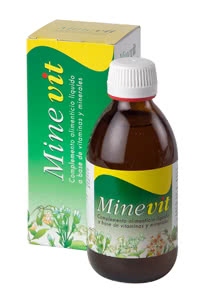 Minevit sirop - vitamines et minraux (250 ml)