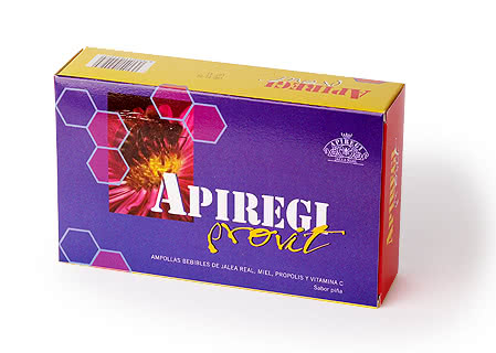 Apiregi provit  (gele+ propolis +vit c) - apiregi - gele royale (20x10 mg)