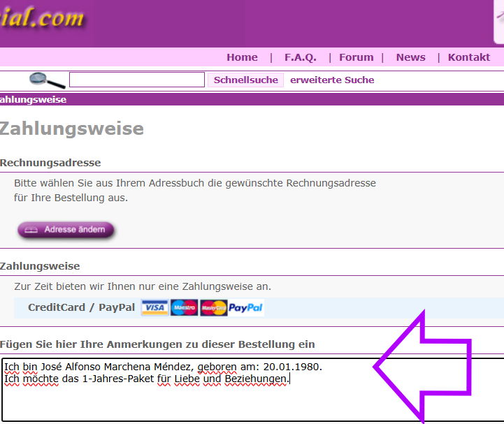 Kommentare zur Wahrsagerei